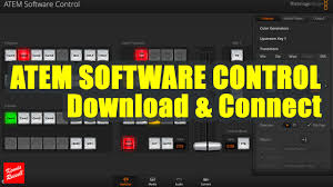 How To Download Connect Atem Software Control Atem Mini Pro Tutorial Youtube