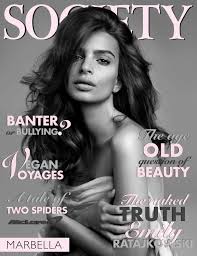 Emily said on twitter on wednesday that the book was put together without her. Society Marbella Magazine April 2019 Emily Ratajkowski By Icon Publishing Issuu