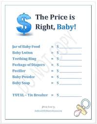 Fill diapers with an assortment of baby foods. Free Baby Shower Games Boy Baby Shower Games Boy Baby Shower Food Baby Shower Printables