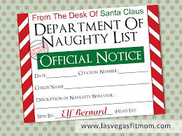 The selection of printable templates for certificates gives you ample choices for the award you want to present. Naughty List Warning Notice From Santa Free Printable