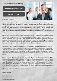 Find out how to create a professional cover letter in our guide. Marketing Assistant Cover Letter By Johnfadric On Deviantart