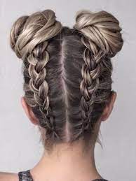Boxer Braids Into Buns I Love This Hairstyle Because It Looks So Cute Hair Styles Gorgeous Braids Long Hair Styles