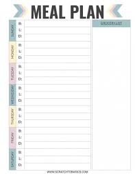 Fortunately, a multitude of apps can make meal planning — and maybe weight loss — a lot more attainable. 20 Meal Planning Templates That Will Take The Stress Out Of Cooking