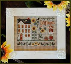 Little Miss Sunflower Cross Stitch Chart