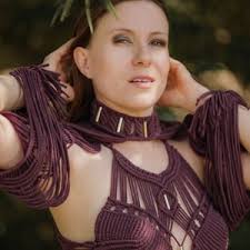 Women's Ecru Macrame Beach Dress Macrame Festival Dress, Rave Outfit,  Festival Epaulettes, Macrame Top, Greek Goddess Dress