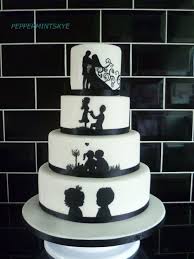 10 Wedding Cakes For Inspiration Cake Silhouette Cake Cake Decorating