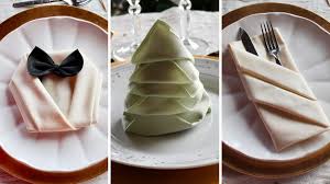 Idees de fait main tuto pliage livre sapin de noel. 3 Pliages De Serviette Pour Noel Le Pays Des Gourmandises