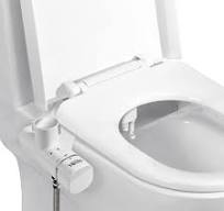 Yolife Bidet, Ultra-Slim Bidet-Aufsatz für Toilette mit Nicht Elektrischer  Selbstreinigender Doppeldüse (Hintere/Weibliche Reinigung), Einstellbarer  ...