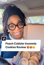 Peach Cobbler Filled Cookie Insomnia