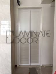 Slide and swing door do not need the floor space that a traditional swing door requires for opening and closing. Slide And Swing Toilet Door Install For Hdb Bto Free To Customize Get 1 Door At 350 2 Door At 598 Call 85 Laminate Doors Toilet Door Bathroom Inspiration