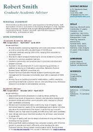 Pin On Example Academic Advisor Resume Sample