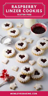 Raspberry Almond Linzer Cookies Gluten Free Recipe Gluten Free Christmas Cookies Christmas Recipes Easy Easy Holiday Cookies