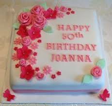Birthday Cake For Mother Square Pink Square Cake Google Search Square Birthday Cake New Birthday Cake Happy Birthday Cakes