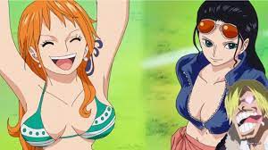 Sanji Loved Nami & Robin's Boobs After Timeskip - YouTube