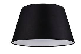 Abat jour noir en plastique pour salle à manger. Abat Jour Lokombi O30cm Goodhome Noir Castorama