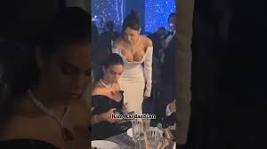 Georgina Rodriguez And Kim Kardashian Look Stunning Together 🥵 ll #ronaldo  #shorts #kimkardashian