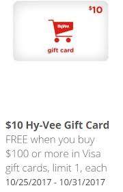 May 31, 2021 · madison, wis. Get 10 Gc On 100 Purchase Of Visa Gift Cards At Hy Vee Tips To Maximize Miles To Memories