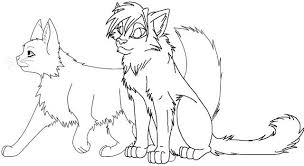 Redfangf And Southwind Coloring Page Of Warrior Cat Cat Coloring Page Warrior Cat Coloring Pages