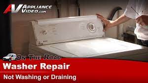 Kenmore Washer Repair - Not Washing Or Draining - 11020432990 - Youtube