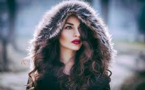 In the middle ages, women of such appearance were even executed, being considered to be a witch. Women Brown Eyes Red Lipstick Fur Coats Auburn Hair Hd Wallpapers Desktop And Mobile Images Photos