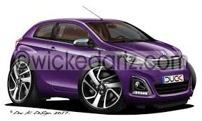 Image result for Red Purple 2014 Peugeot
