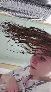 First ever apple cider vinegar rinse to restore my curl pattern and to...