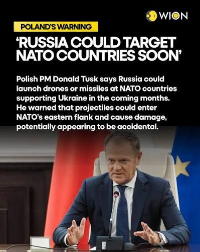 Europe on alert 🚨 Europe is preparing for a possible new phase of the Russia-NATO confrontation. From warnings of potential Russian drone and missile attacks to fears of sabotage and cyberattacks, governments