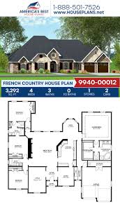 Southern living house plans newsletter sign up! House Plan 9940 00012 French Country Plan 3 292 Square Feet 4 Bedrooms 3 Bathrooms French Country House Plans French Country House Country House Plans