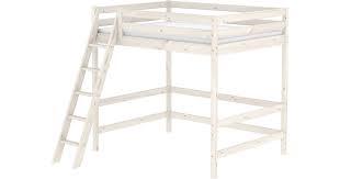 Letto a castello per adulti 120 x 200 idee de letto / letto a castello in legno con 1 scaletta in. Flexa Letto Sopraelevato Classic 190x140 Cm Con Scala Inclinata Interismo Italia