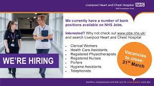 999 entries from 99p enter now play now career opportunities in the nhs looking for uk nhs jobs? We Have A Number Of Liverpool Heart And Chest Hospital Facebook