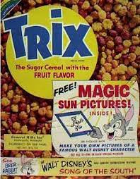 Trix Cereal C 1946 Cereal Box Cereal Cereal Brands