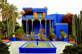 Le Jardin Majorelle Marrakech Morocco Muy Bonito Beautiful Casa Azul Y Garden De Yve Saint Laurent Marakesch Marokko Marrakesch