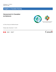 Pdf Harassment In Canadian Workplaces