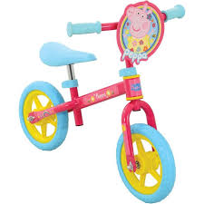 How to paint peppa pig`s family? Peppa Pig Balance Bike 10 Wheel Halfords Uk