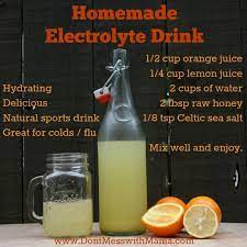 Homemade Electrolyte Drink Homemade Electrolyte Drink Electrolyte Drink Natural Sports Drink