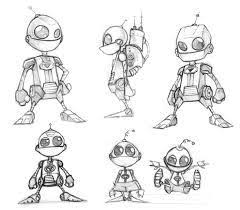 Black And White Cartoon Robot Head Image Result For Robot Head Drawing Robot Design Sketch Robot Art Robots Drawing