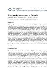 0 ratings0% found this document useful (0 votes). Pdf Road Safety Management In Romania