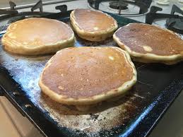 Light and fluffy pancakes (adapted from america's test kitchen) 2 cups buttermilk (or substitute 2 cups milk + 1 tablespoon lemon juice) 1 large egg 3 tablespoons melted butter 2 cups flour 3 tablespoons sugar 2 teaspoons baking powder 1/2 teaspoon baking soda 1/2 teaspoon salt 1/2 teaspoon vanilla extract 1/8 teaspoon nutmeg (piggy's. 100 Whole Wheat Pancakes Recipe Allrecipes