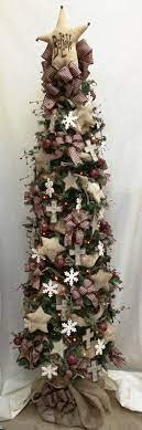 Get Into The Christmas Season With Our Unique Primitive Star Christmas Tree L Pencil Christmas Tree Primitive Christmas Tree Christmas Decorations Rustic Tree