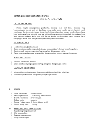 Proposal usaha ayam kampung proposal usaha ternak ayam kampung pedaging. Contoh Proposal Usaha Toko Bunga Pdf