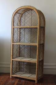 Vintage mid century 60s 70s purple wicker rattan wall hanging standing shelf art. Pin On Wicker Rattan