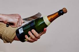 This short video tutorial will teachyou about the art of opening and servin. A Guide To Sabering Champagne With An Actual Champagne Saber Thrillist