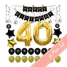 40 Birthday Party 40th Birthday Decoration Ideas For Him 40th Birthday Decorations For Man Woman Him Her Balloons Party Decor Huge 40th Birthday Decorations Birthday Decorations For Men 60th Birthday Decorations