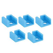 Amazon.com: 5PCS 3D Printer Parts Silicone Block, Heating Blocks, Heating  Insulation Silicone Sleeve for Creality CR-10/CR10S/Ender 3 MK7 (Blue) :  Industrial y Científico