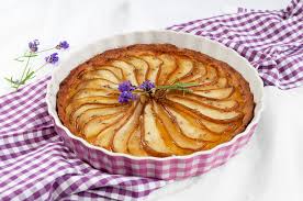 Ob mit streuseln, gedeckt oder gefüllt. Birnenkuchen Mit Lavendel Eine Kleine Prise Anna