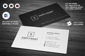 Download 900 Excellent Business Card Templates For Your Own Use