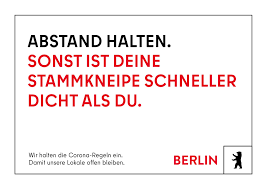 Essen in restaurants ist möglich. Berliner Schnauze Statt Zeigefinger Kreativbranche Zeichnet Corona Kampagne Des Senats Aus Mitte