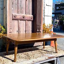 Maria table designed by bruno mathsson for karl mathsson. Vintage Ethan Allen Drop Leaf Coffee Table From Ohmega Salvage Of Berkeley Ca Attic