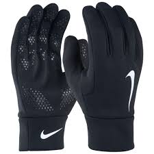 nike hyperwarm field player gloves black white soccerloco