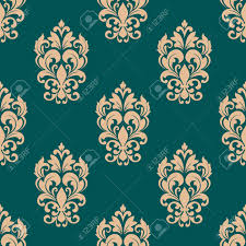 Victorian ones are usually highly patterned. Floral Seamless Pattern Design In Victorian Style For Luxury Royalty Free Cliparts Vectors And Stock Illustration Image 34567741